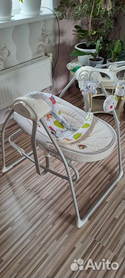 Электронные качели шезлонг