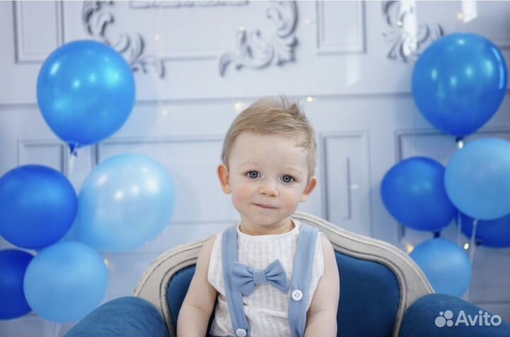 Детская фотосессия на 1 годик мальчика