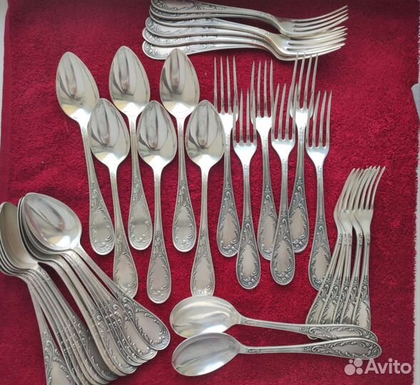 Столовые приборы мельхиор