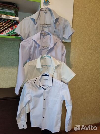 Рубашки на мальчика 122 128