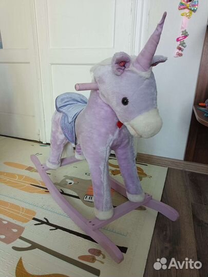 Качалка единорог