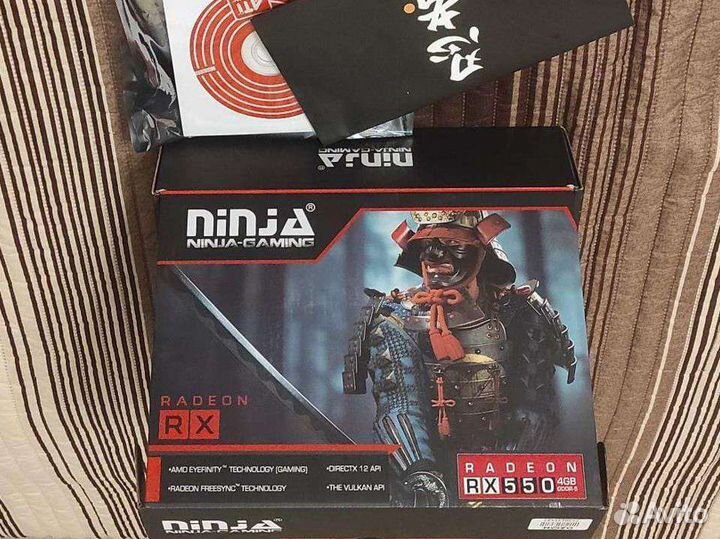 Игровая Видеокарта Sinotex Radeon RX 550 4 гб