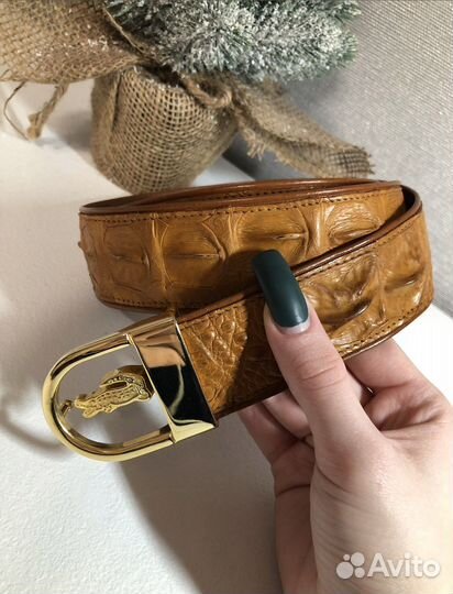 Ремень кожаный