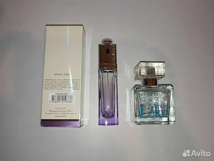 Пустые флаконы от духов