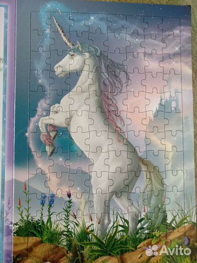 Книга с пазлами