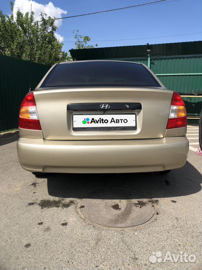 Hyundai Accent 1.5 МТ, 2005, 258 000 км