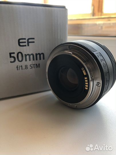 Объектив canon 50mm
