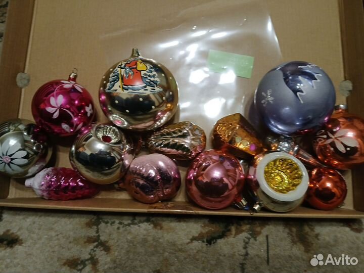 Елочные игрушки СССР