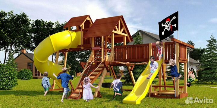 Детский игровой комплекс Савушка Люкс 15 доставка