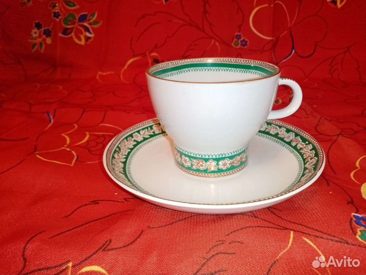 Чашка с блюдцем лфз