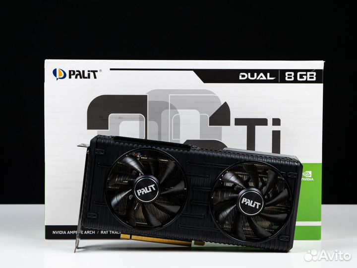 Видеокарта Palit GeForce RTX 3060 Ti гарантия