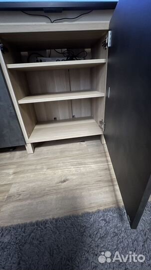 Тумба под тв besta IKEA 180x42x38 см, серый