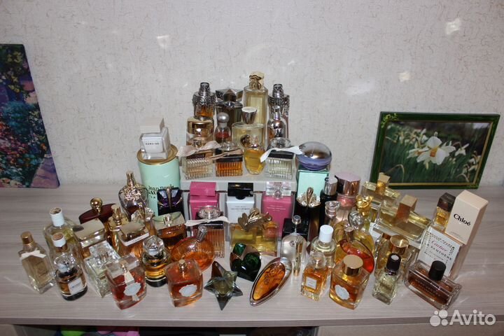 Распив Mugler Narciso Estee Cartier La belle Opium