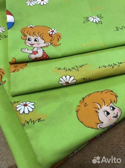Новый комплект дет. постельн. белья (хлопок)