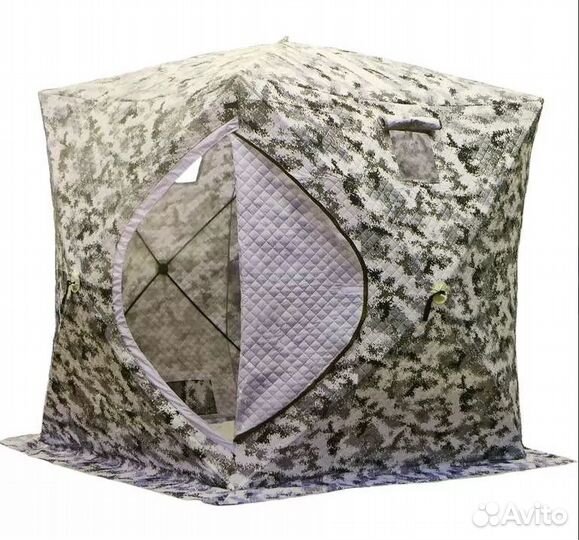 Зимняя палатка куб утеплённый без пола