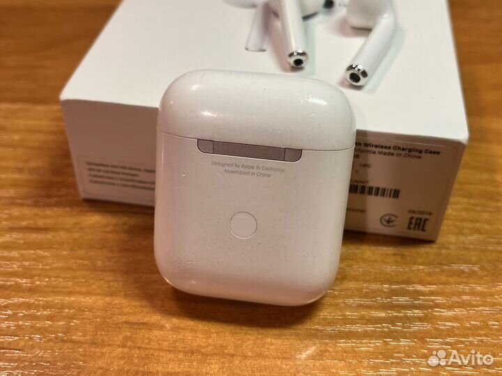 Наушники Airpods 2 правый/левый/кейс