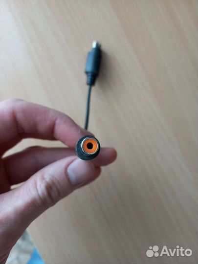 Кабель для компьютера s-video - rca (тюльпан)