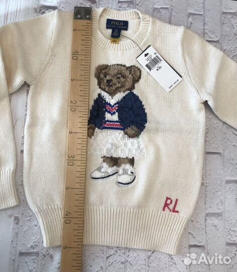 Свитер, оригинал, Polo Bear Ralph Lauren