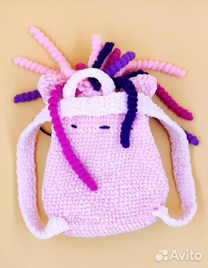 Рюкзак единорог ручной работы детский