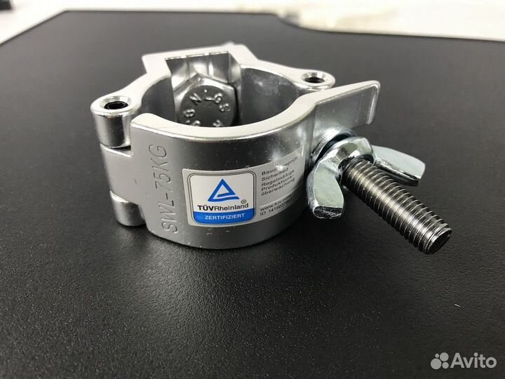 Хомут-струбцина S5-75 (для труб 32-35мм)