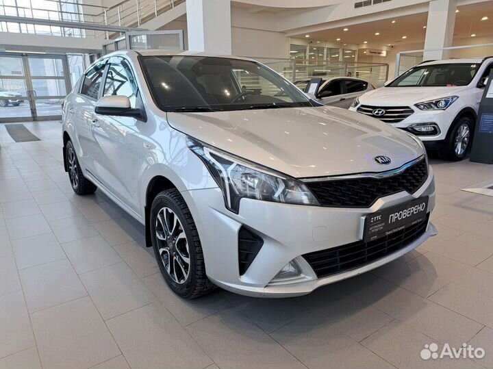 Kia Rio 1.4 МТ, 2021, 115 404 км