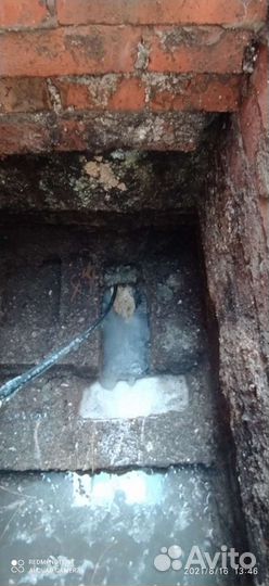 Прочистка канализации; Устранение засоров