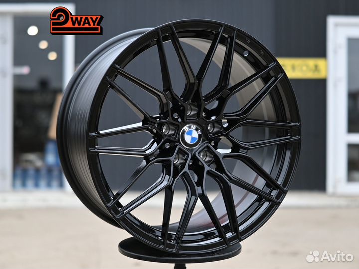 R19 BMW M-Стиль 9.5J ET35 5*112 Черный (D002)