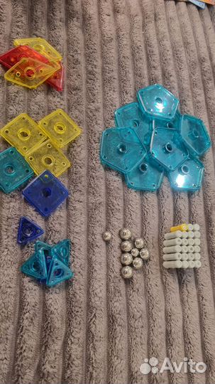 Детальки для магнитного конструктора Geomag Magmax