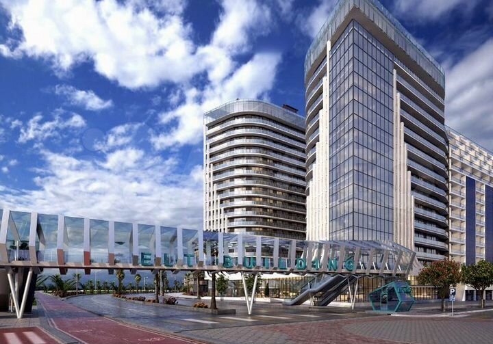 Квартира-студия, 40,5 м² (Грузия)