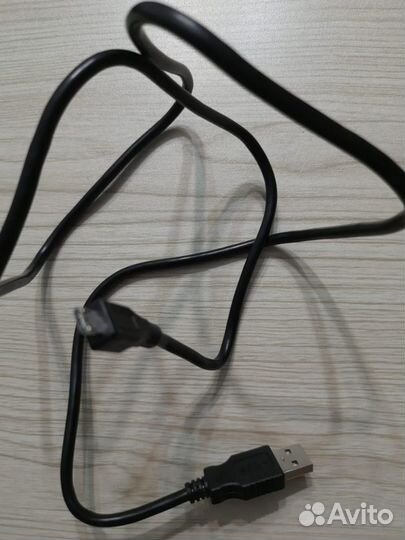 Кабель USB - microUSB 1 м black