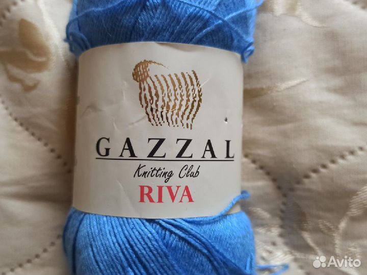 Пряжа для вязания вискоза и хлопок