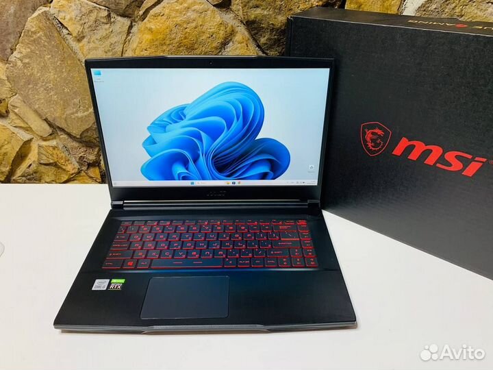 Игровой ноутбук Msi Core i5 / RTX 3060