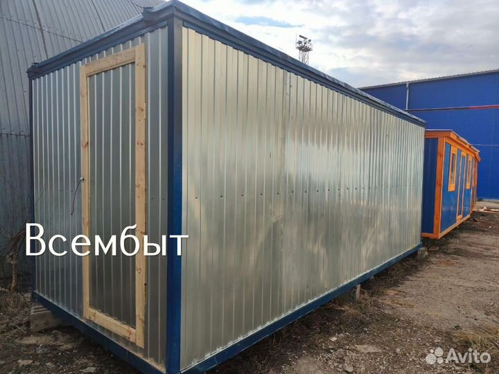 Бытовка из металла за 1 день