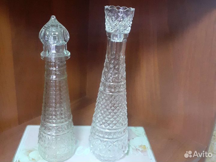 Стеклянная посуда 50- 70 годов