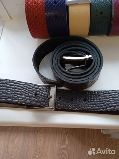Мужской ремень из натуральной кожи