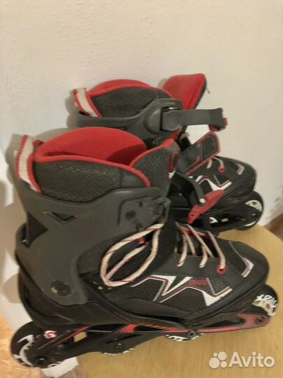 Ролики детские раздвижные, размер 35-38