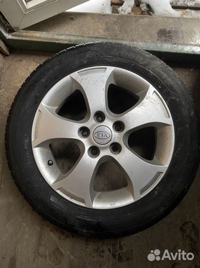 Goodyear eagle sport 2 с дисками в сборе