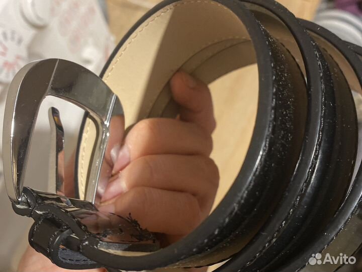 Ремень женский натуралтная кожа на размер 52-56