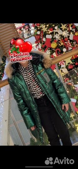 Куртка зимняя для девочки размер 152