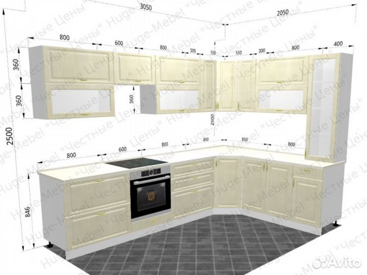 Кухня. Новый кухонный гарнитур