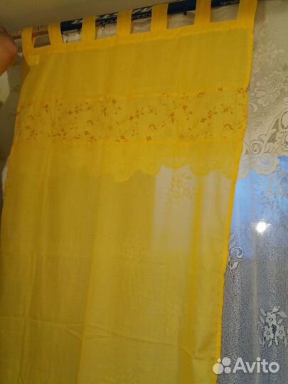Шторы для кухни новые