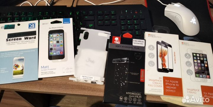 Защитные стёкла, плёнка для iPhone XS, iPhone 5