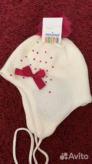 Шапка для девочки новая