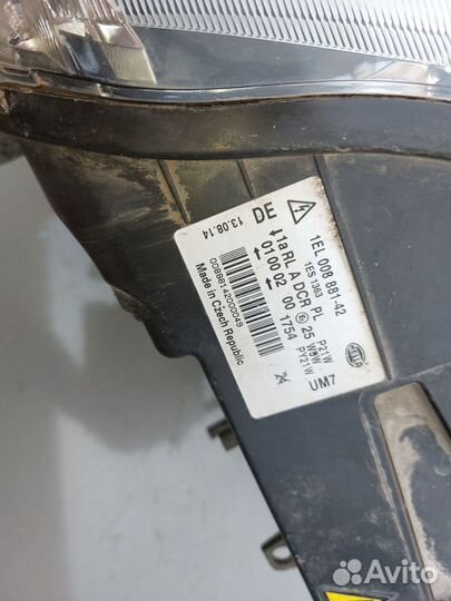 Фара правая Audi A6 C6 Ксенон дорестайлинг