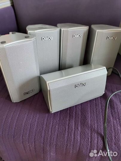 Активная шестикомпонентная акустическая система