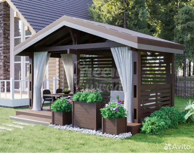 Беседка для дачи