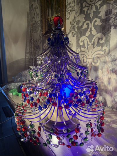 Настольная лампа елка