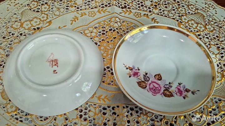 Блюдца, кружки