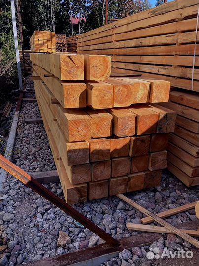 Доска обрезная 40х100х6000мм с доставкой