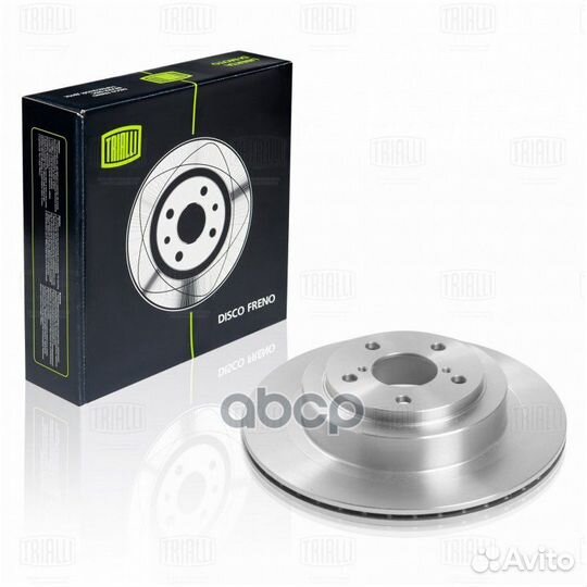 Диск тормозной зад DF220106 Trialli